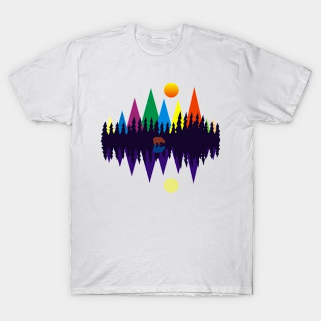 Nature art T-Shirt by SAMUEL FORMAS